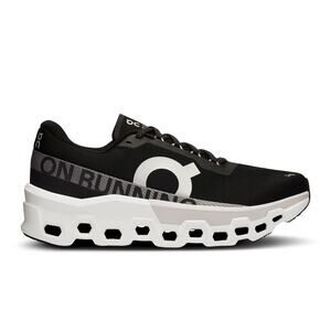 On Cloudmonster 2 Black and White Sneaker - Size 9W - New